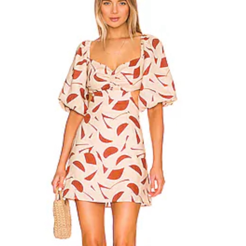 ASTR cutout dress
